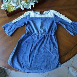 My Michelle dress girls denim dress size 16